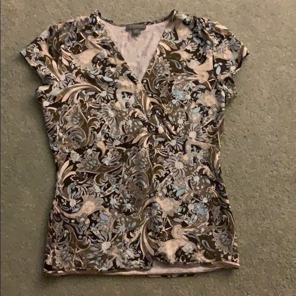 Ann Taylor - patterned shirt